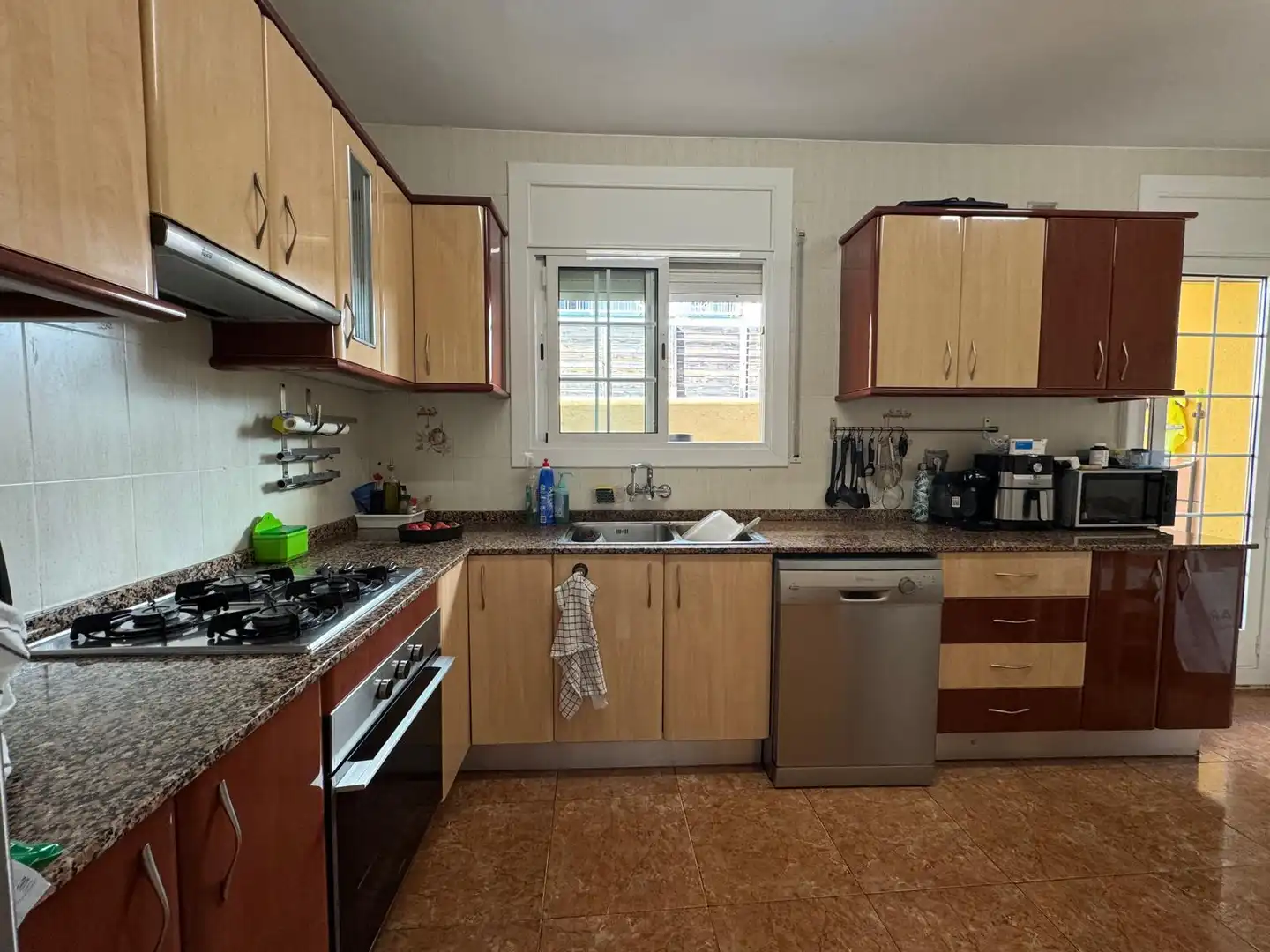 Cocina de Casa adosada en venta en La Palma de Cervelló con Aire acondicionado, Calefacción y Parquet