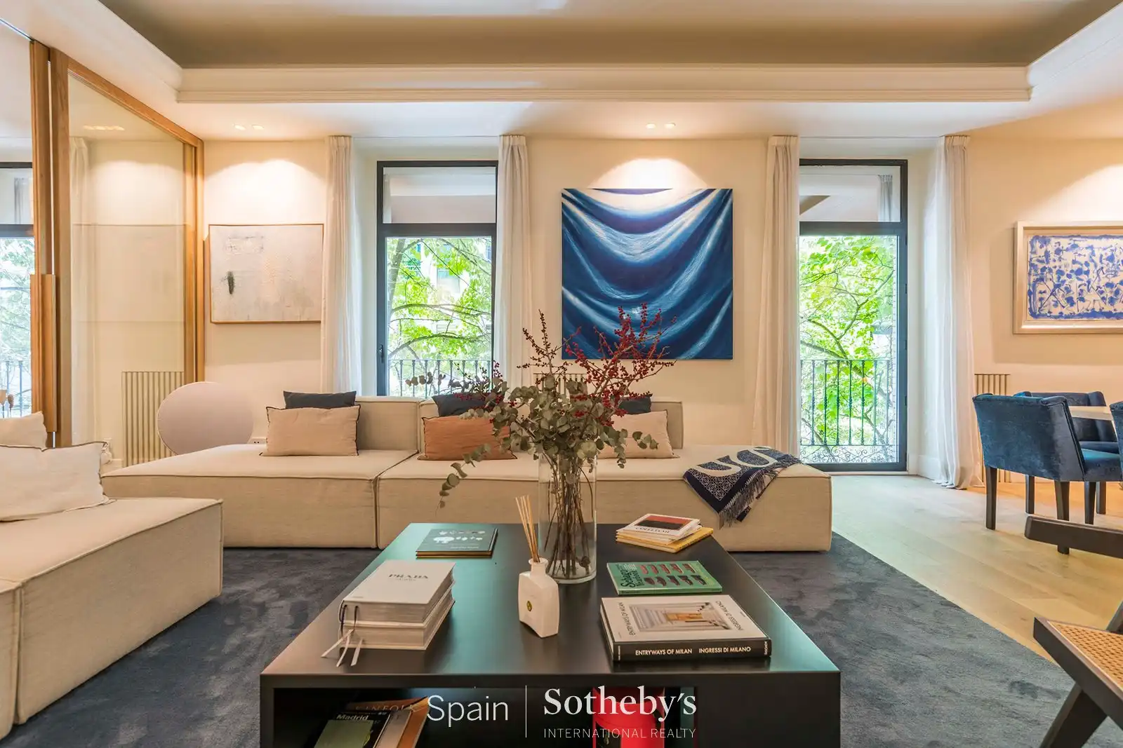 Sala de estar de Apartamento en venta en Madrid con Aire acondicionado, Calefacción y Terraza