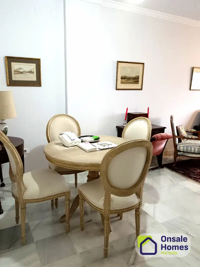 Esszimmer von Wohnung zum Verkauf in Marbella mit Abstellraum und Balkon