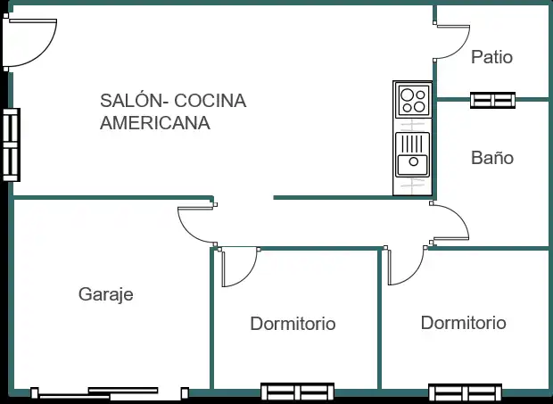 Piso en venta en Chipiona