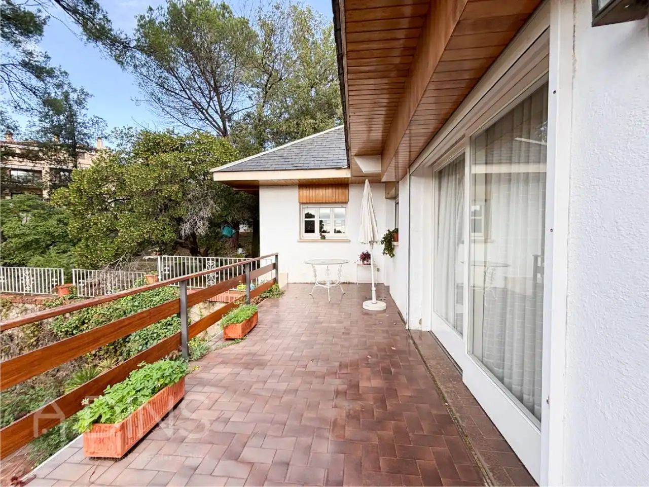 Terraza de Casa o chalet en venta en Sant Feliu de Codines con Calefacción y Jardín privado