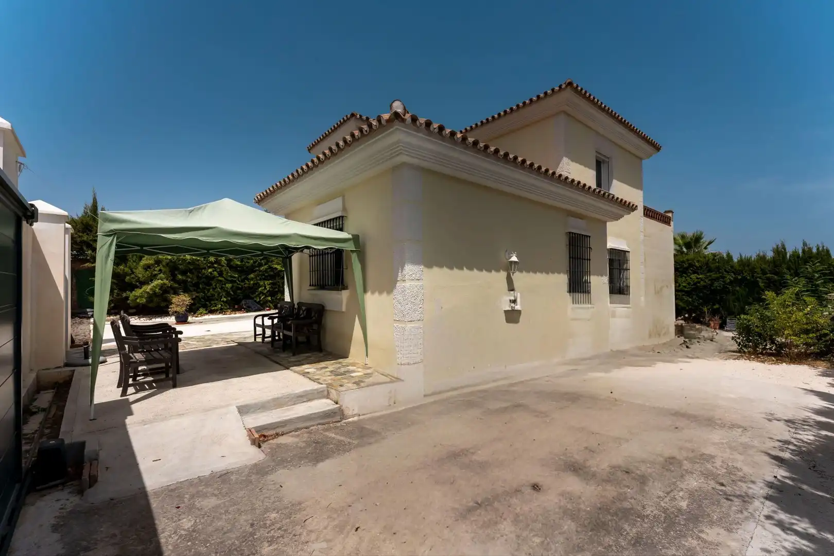 Jardí de Casa o xalet en venda en Coín amb Piscina