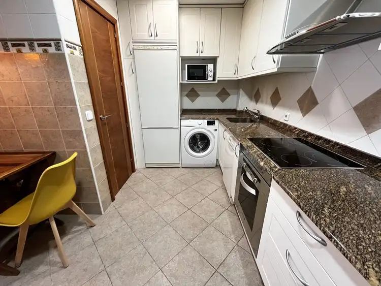 Cocina de Piso de alquiler en Madrid con Aire acondicionado, Calefacción y Parquet