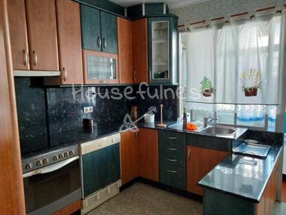 Kitchen of Flat for sale in Ferrol  with Heating and Furnished