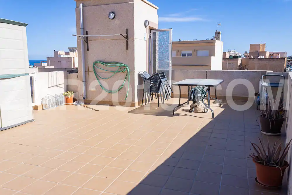 Terraza de Ático en venta en Garrucha con Aire acondicionado, Calefacción y Terraza