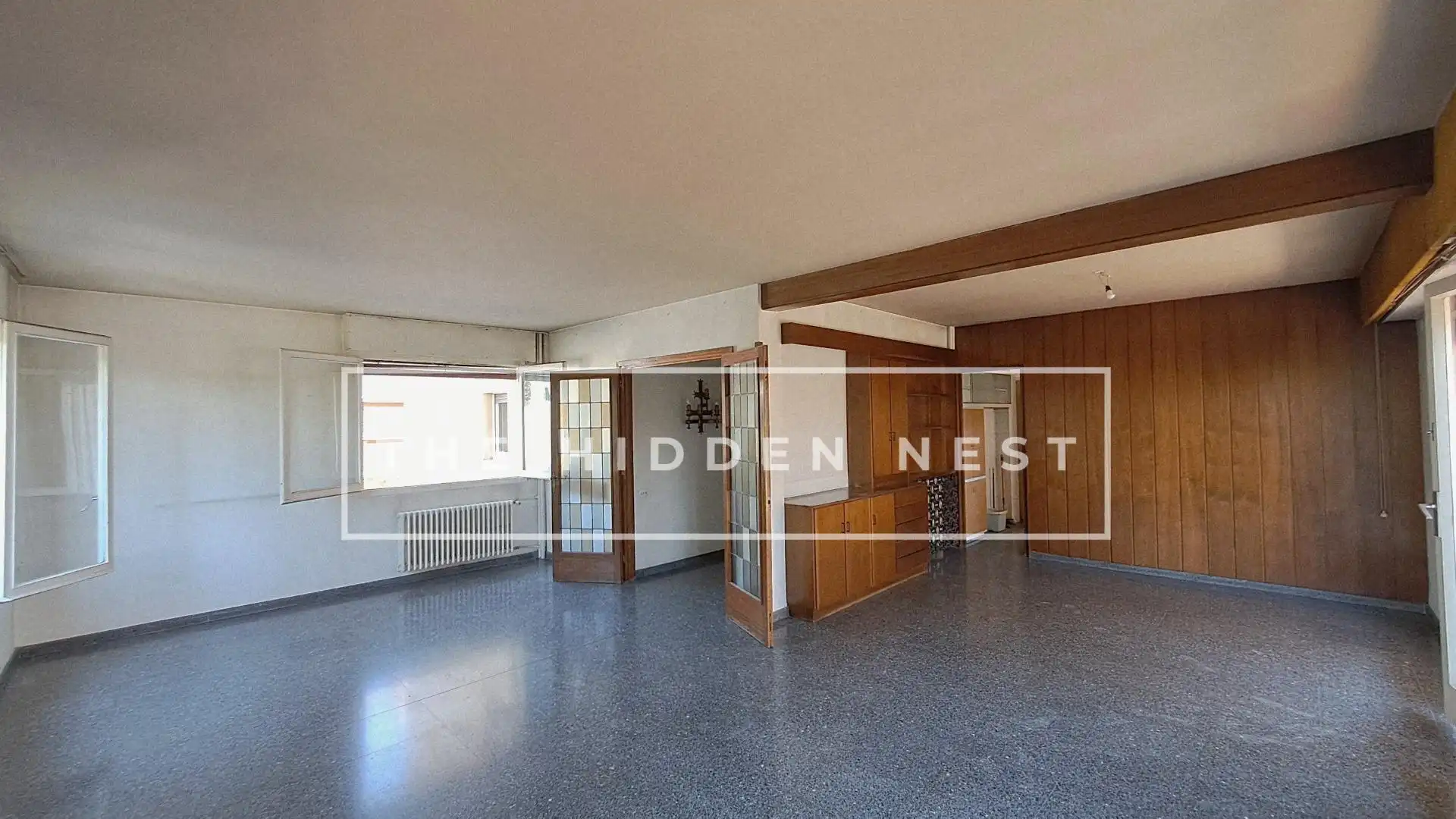Sala d'estar de Pis en venda en Terrassa amb Calefacció i Terrassa