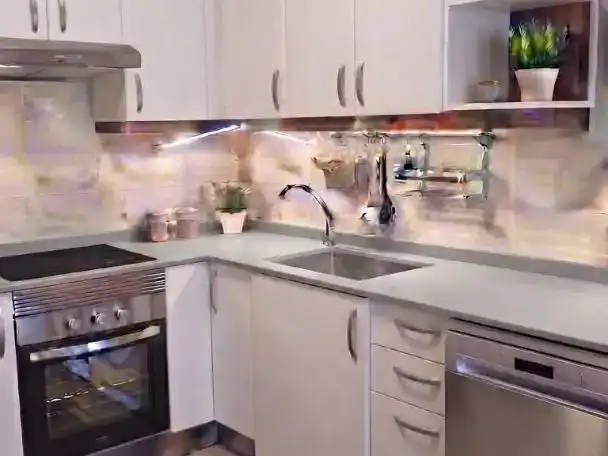 Kitchen of Flat for sale in  Madrid Capital