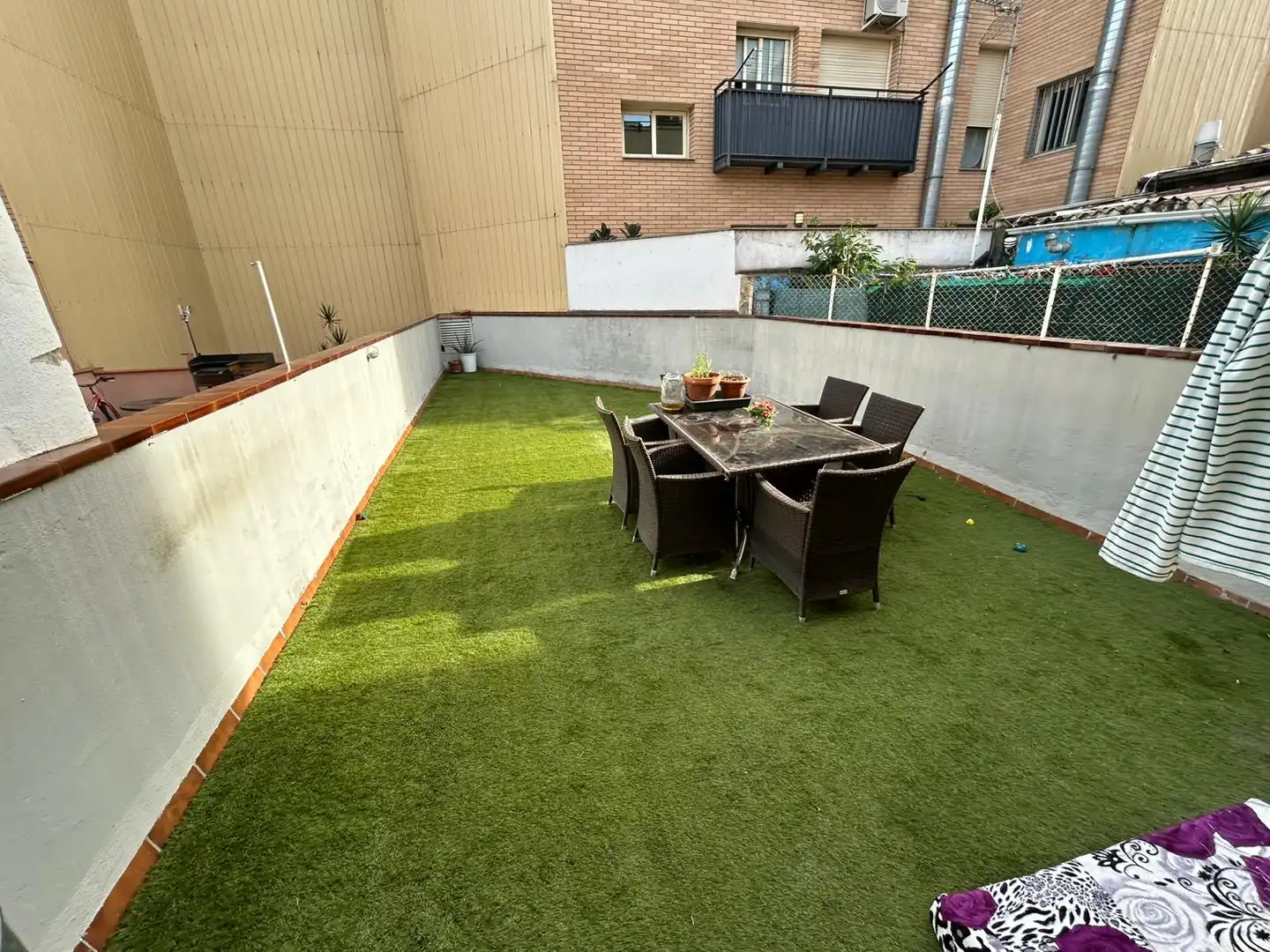 Terrace of Houses for sale in Sant Adrià de Besòs  with Air Conditioner, Heating and Terrace