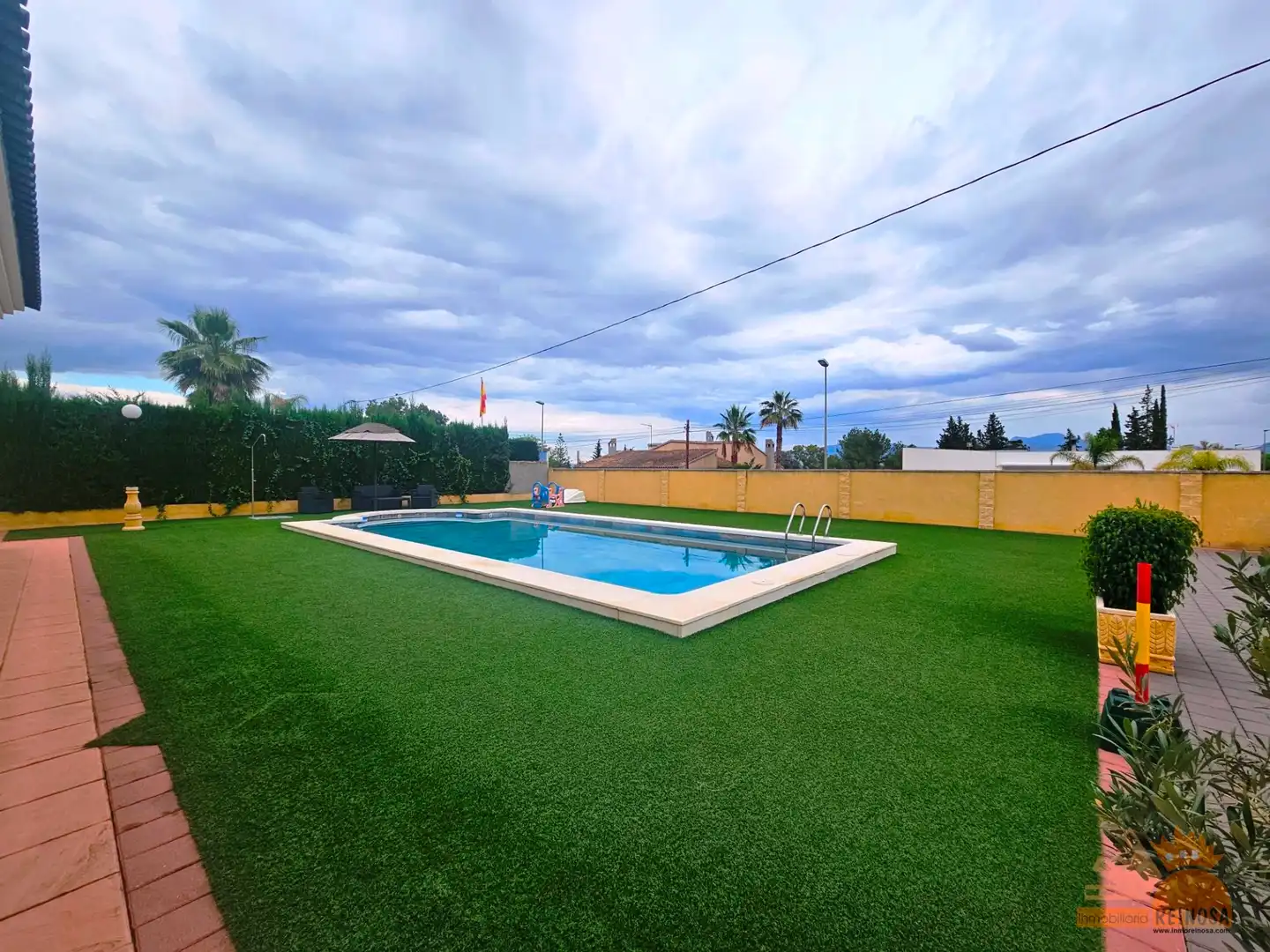 Piscina de Casa o xalet en venda en Molina de Segura amb Aire condicionat, Jardí privat i Terrassa
