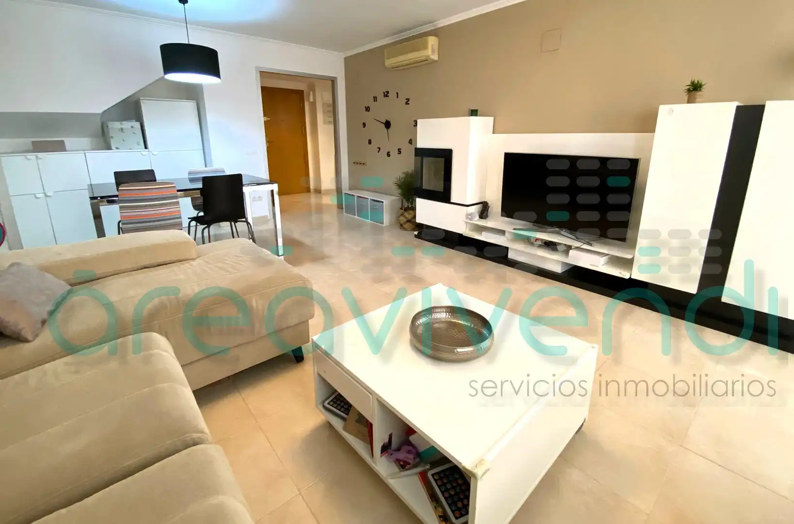 Living room of Duplexes for sale in Castellón de la Plana / Castelló de la Plana  with Air Conditioner, Terrace and Storage room
