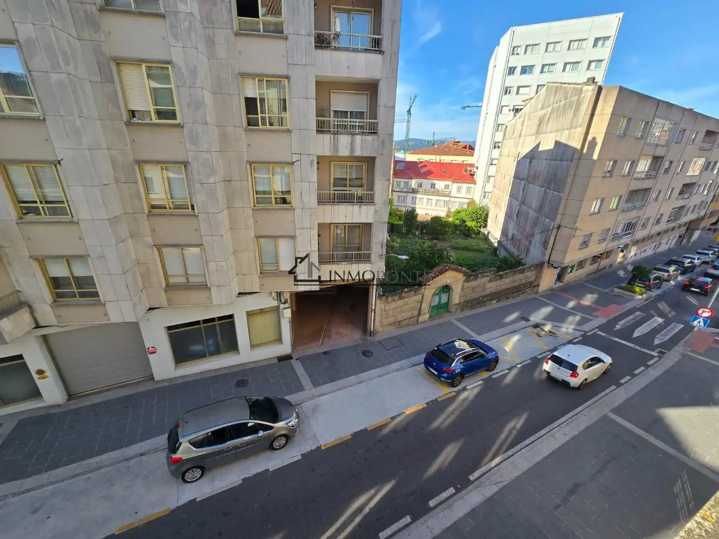 Vista exterior de Piso en venta en Marín con Calefacción y Balcón