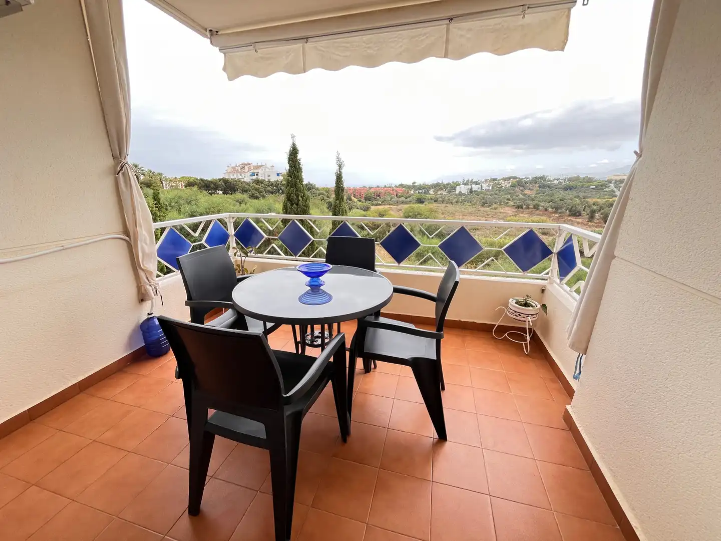 Terrace of Apartments for rent in Marbella  with Air Conditioner, Terrace and Furnished