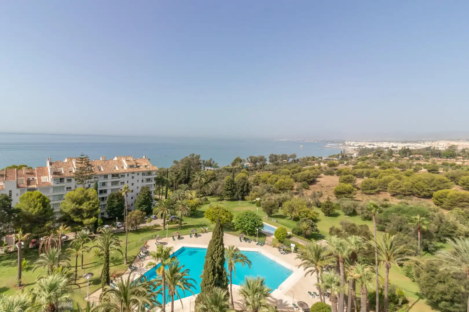 Jardín de Apartamento de alquiler en Marbella con Calefacción, Jardín privado y Amueblado