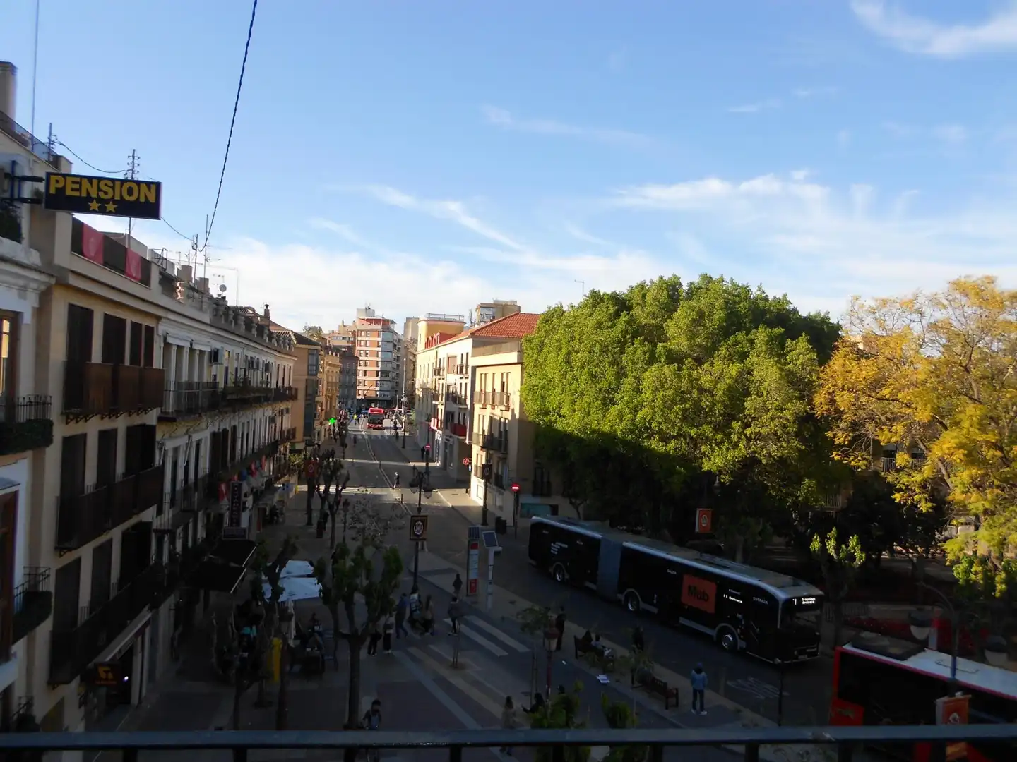 Vista exterior de Pis de lloguer en  Murcia Capital amb Aire condicionat i Moblat