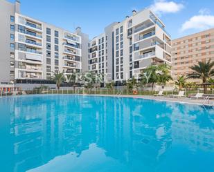 Piscina de Pis de lloguer en Alicante / Alacant amb Aire condicionat, Terrassa i Balcó