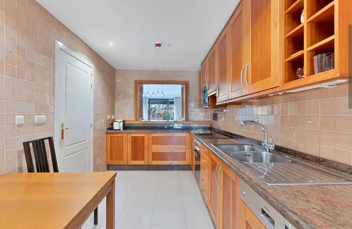 Kitchen of Attic for sale in Marbella  with Air Conditioner, Terrace and Storage room