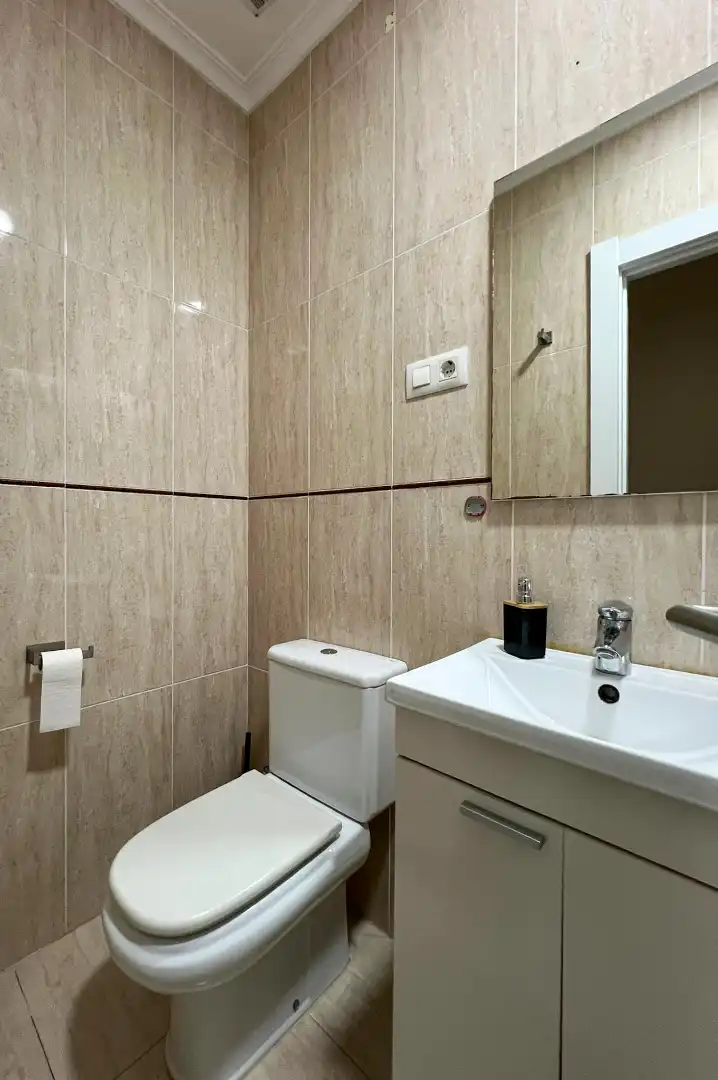 Bathroom of Flat for sale in Hazas de Cesto  with Heating and Terrace