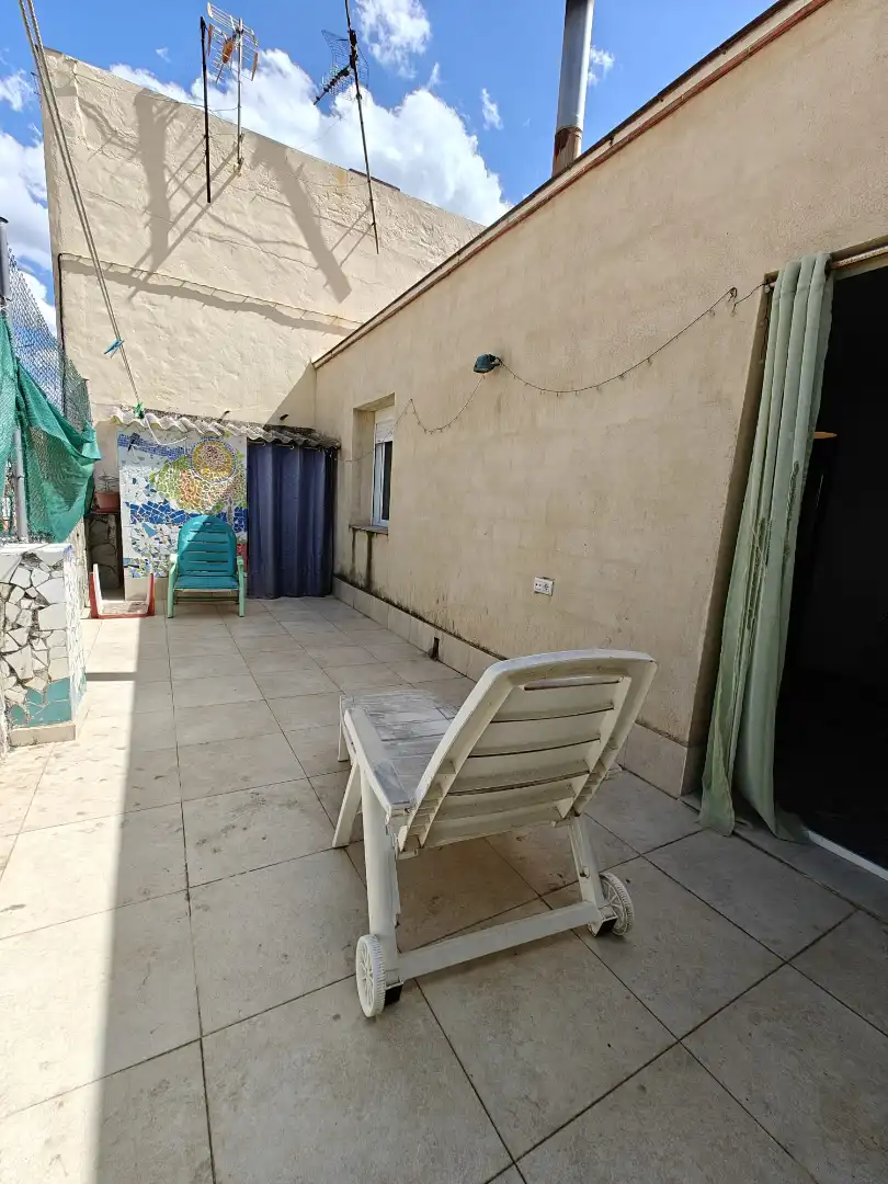 Terrasse von Dachboden zum Verkauf in Ontinyent mit Terrasse, Abstellraum und Balkon