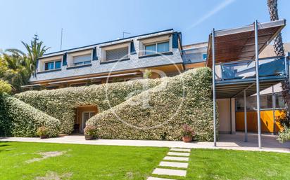 Garden of House or chalet for sale in  Barcelona Capital  with Air Conditioner, Heating and Private garden