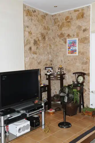 Sala de estar de Piso en venta en Sant Feliu de Guíxols con Calefacción, Amueblado y Horno