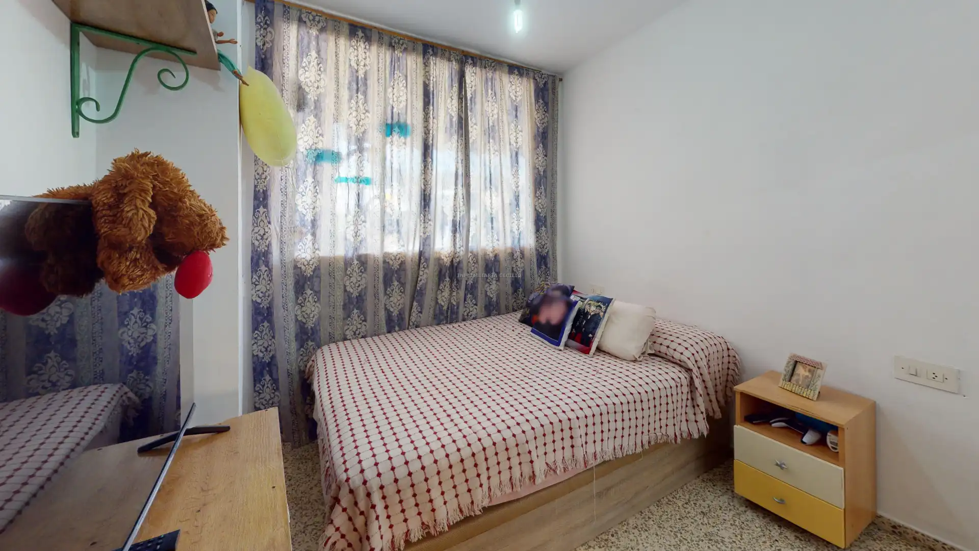 Schlafzimmer von Wohnung zum Verkauf in Eivissa mit Klimaanlage und Terrasse