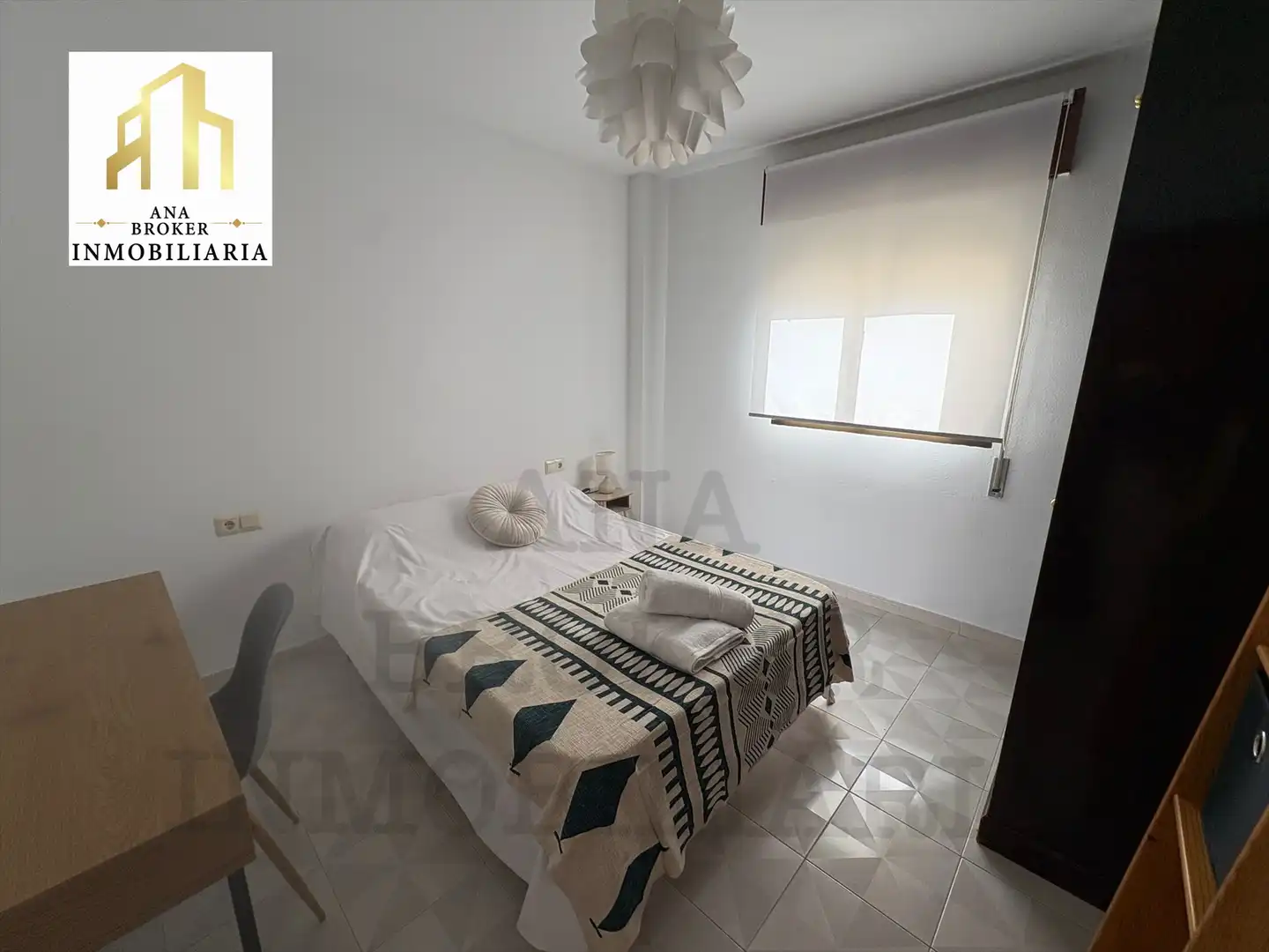 Schlafzimmer von Wohnung zur Miete in Ronda mit Möbliert