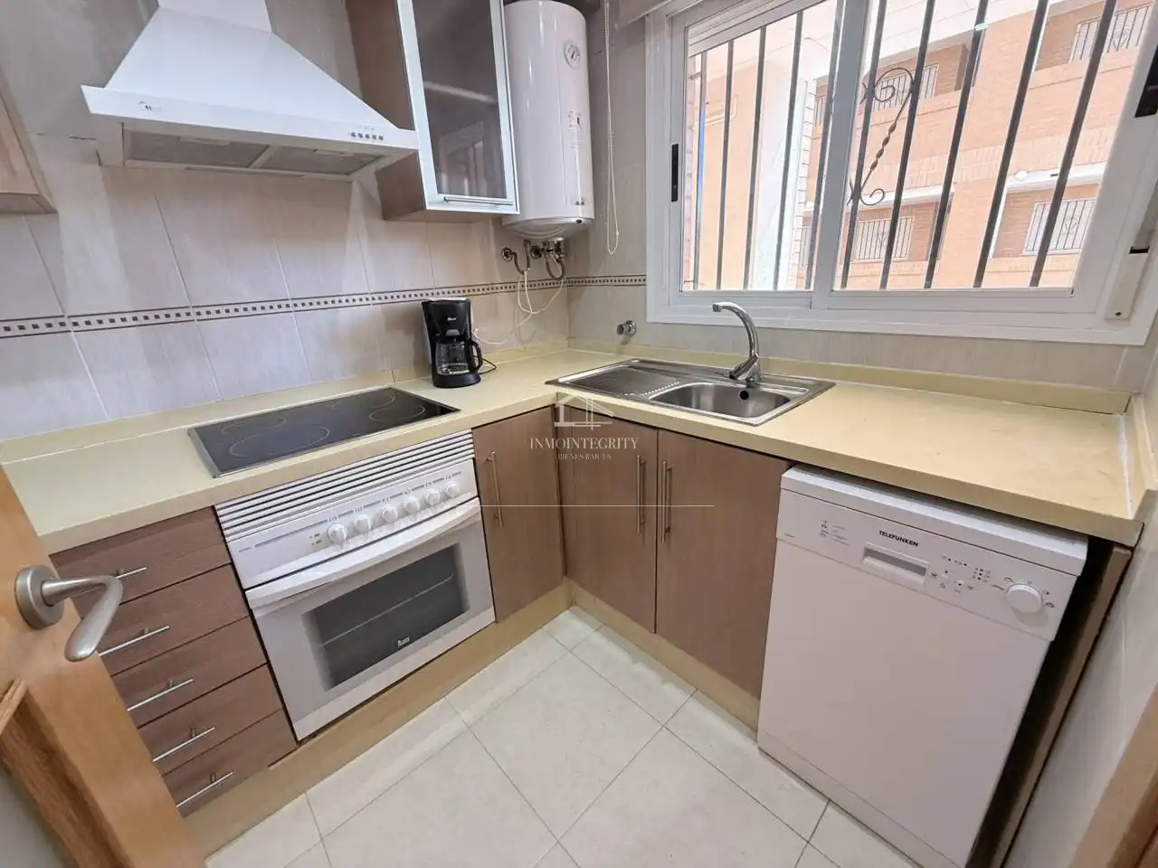 Cuina de Apartament en venda en Oropesa del Mar / Orpesa amb Aire condicionat, Terrassa i Moblat