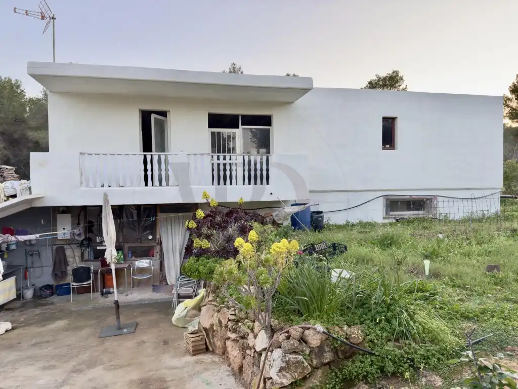 Exterior view of Houses for sale in Sant Josep de sa Talaia  with Private garden