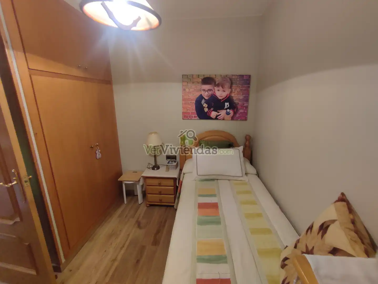Schlafzimmer von Wohnung zum Verkauf in Viladecavalls mit Klimaanlage, Heizung und Terrasse