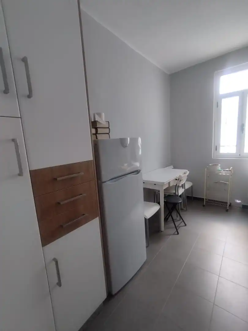 Kitchen of Flat for rent in Ferrol  with Air Conditioner and Furnished