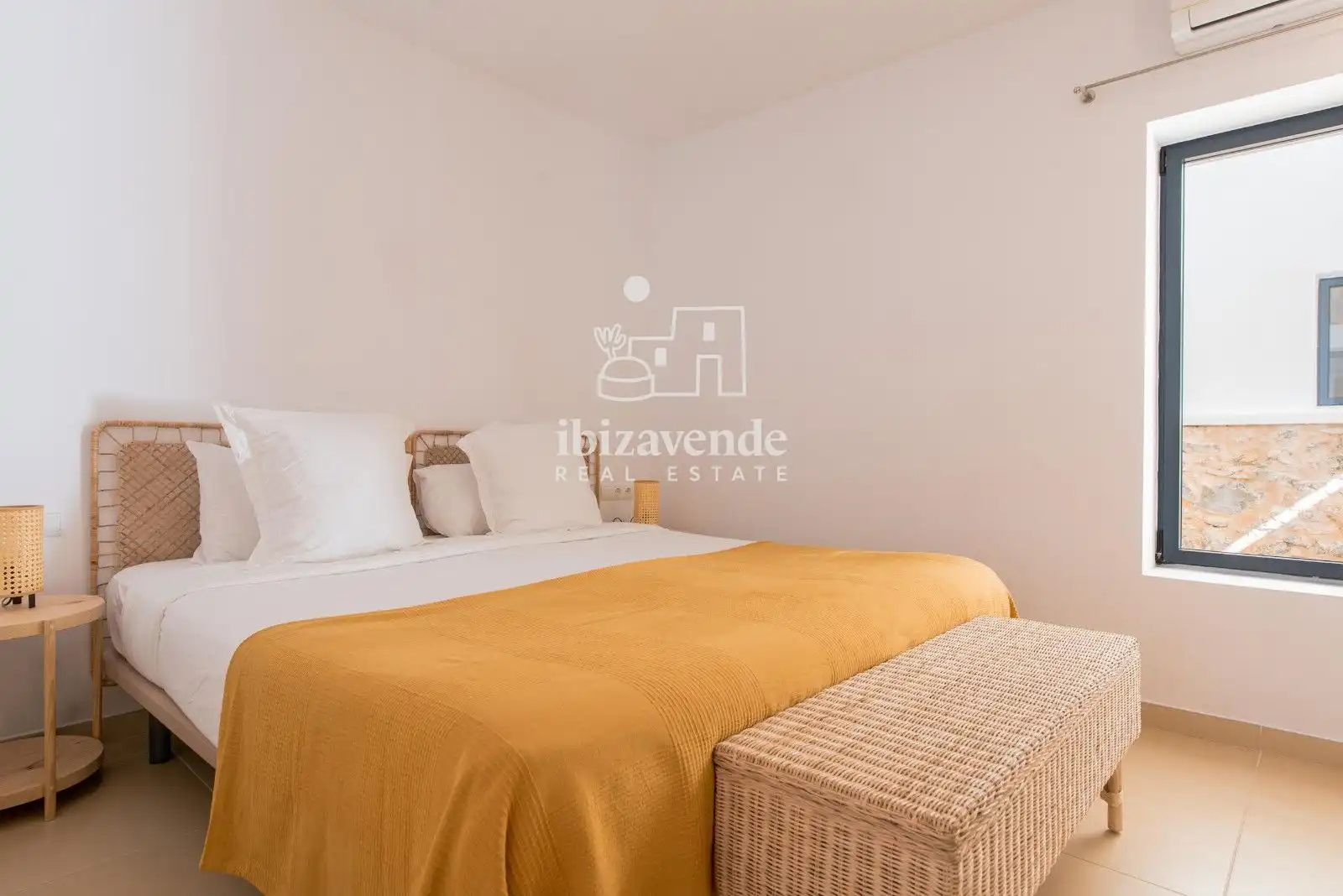 Habitación de Casa o chalet de alquiler en Santa Eulària des Riu con Aire acondicionado, Calefacción y Terraza