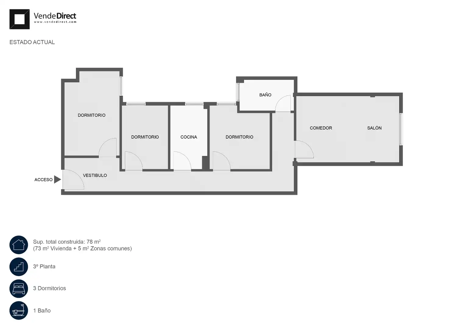 Appartamento con terrazza in vendita a Calle de Fernando el Católico, imagen 31