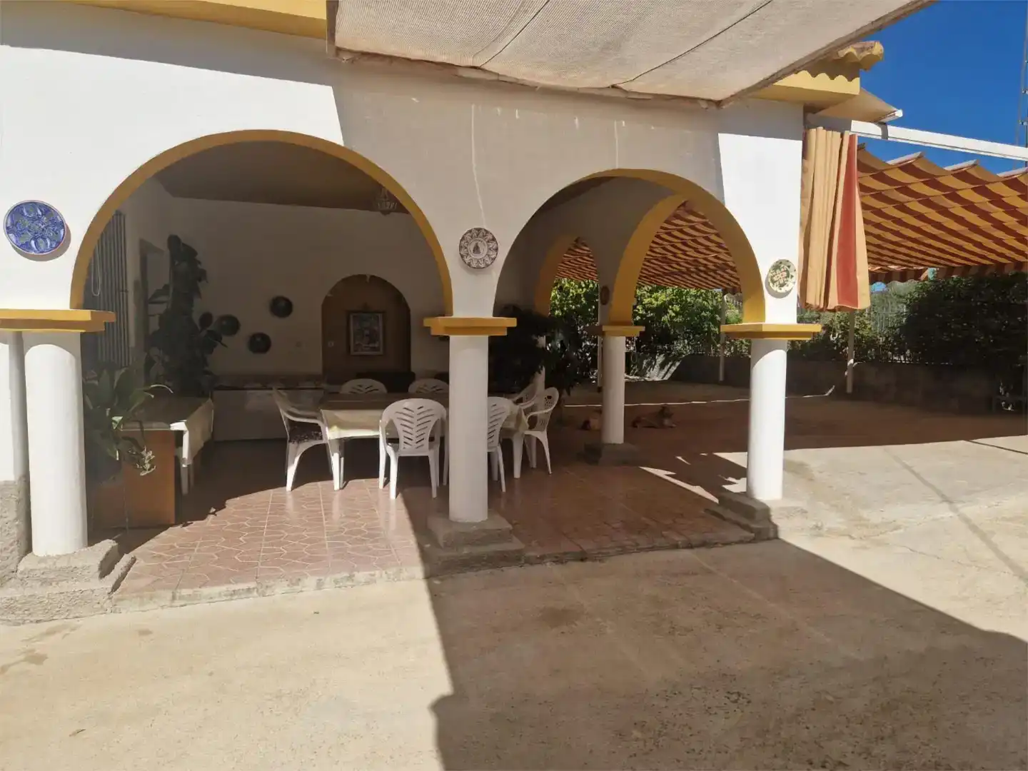 Terrassa de Finca rústica en venda en Andújar amb Aire condicionat, Piscina i Balcó