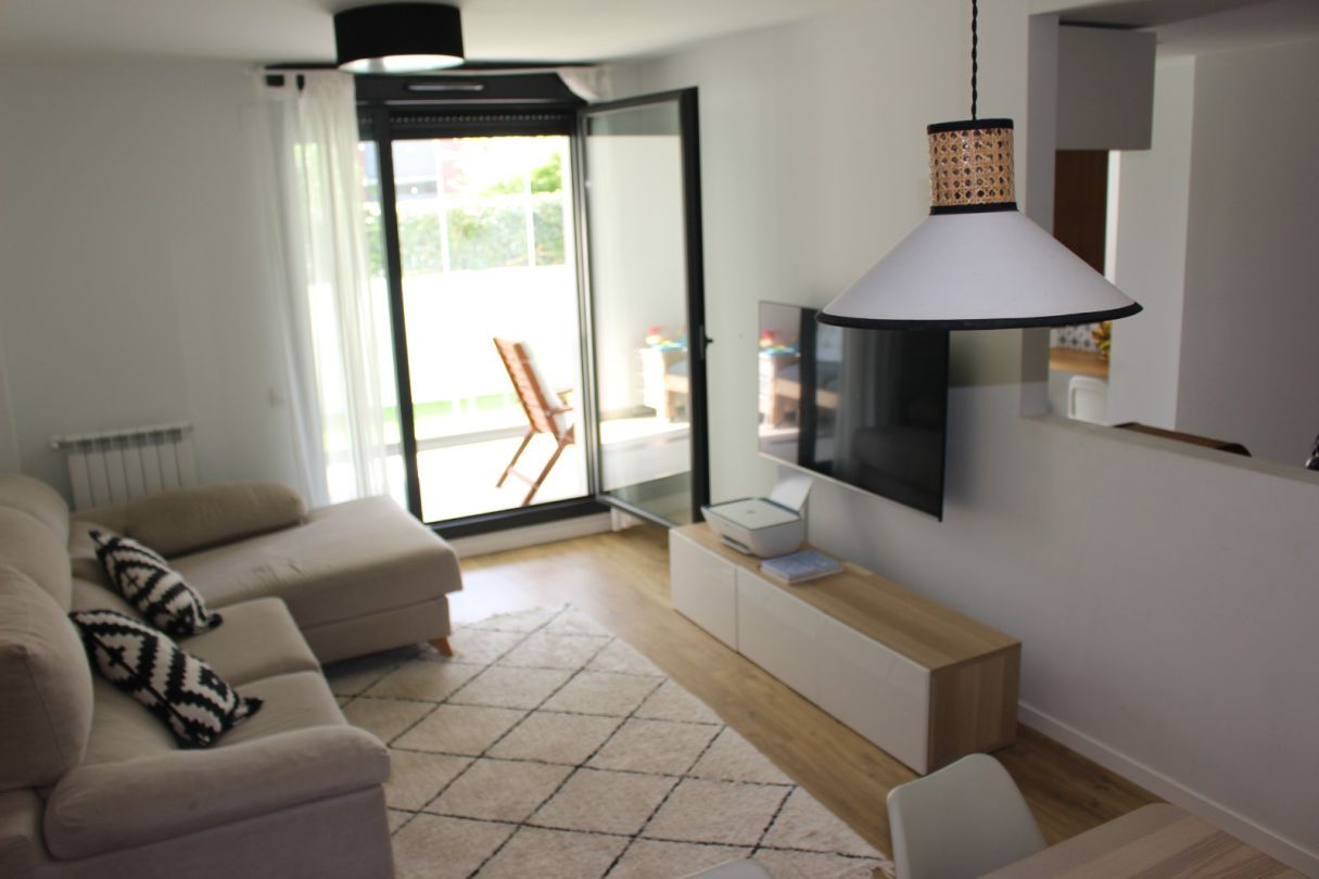 Sala de estar de Piso en venta en Sopelana con Calefacción, Jardín privado y Terraza
