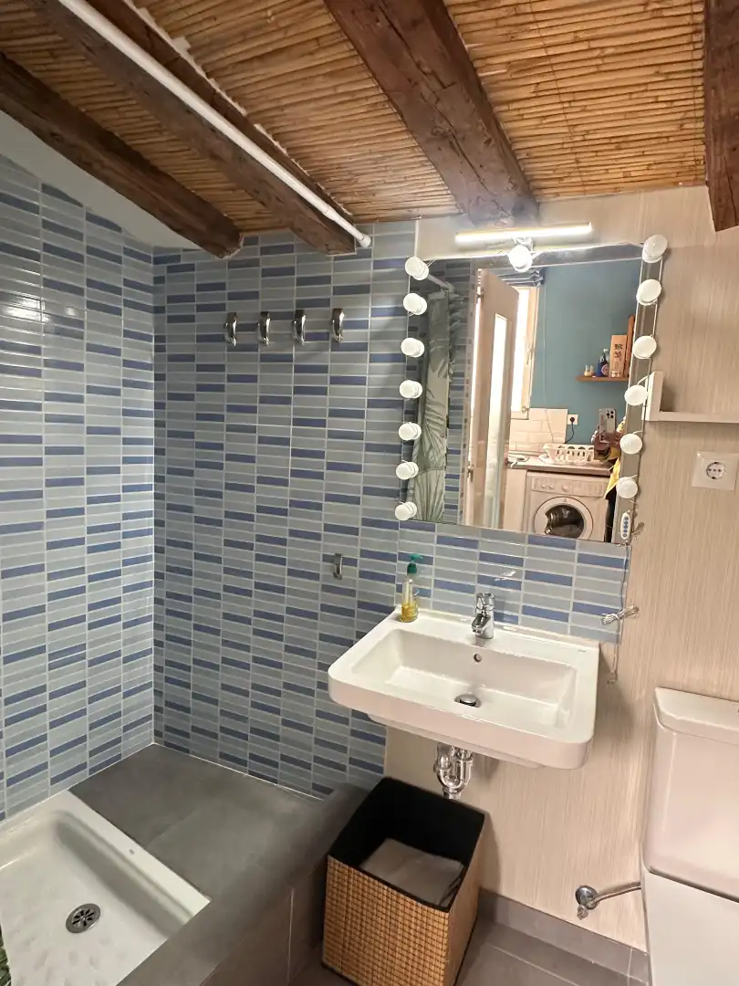 Baño de Piso de alquiler en Madrid con Aire acondicionado, Calefacción y Amueblado