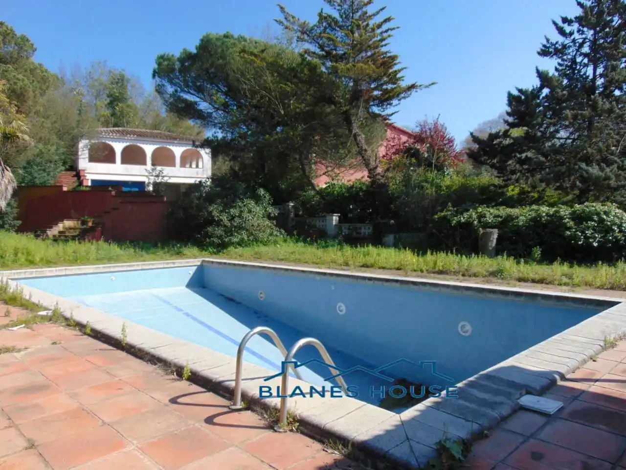 Vista exterior de Finca rústica en venta en Blanes con Calefacción, Jardín privado y Terraza