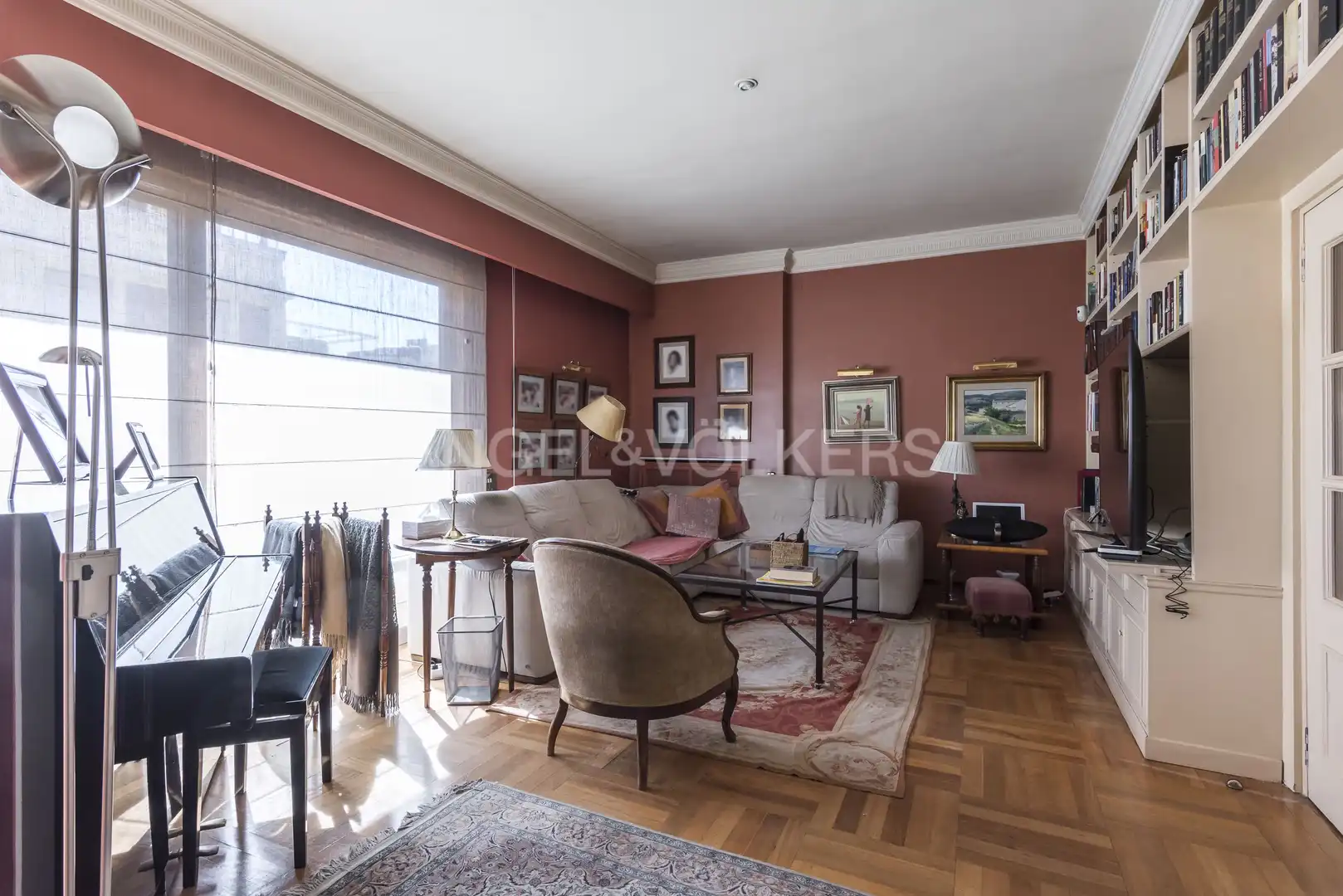 Sala de estar de Piso en venta en Madrid con Aire acondicionado, Calefacción y Parquet