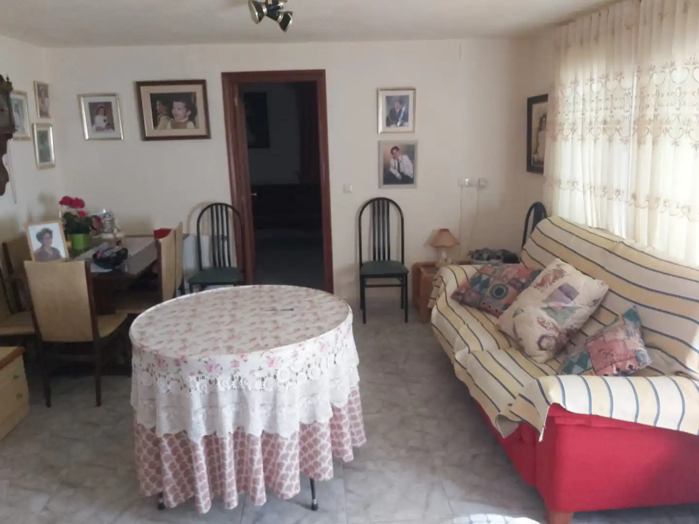 Sala de estar de Casa o chalet en venta en Torralba de Calatrava con Aire acondicionado, Calefacción y Terraza