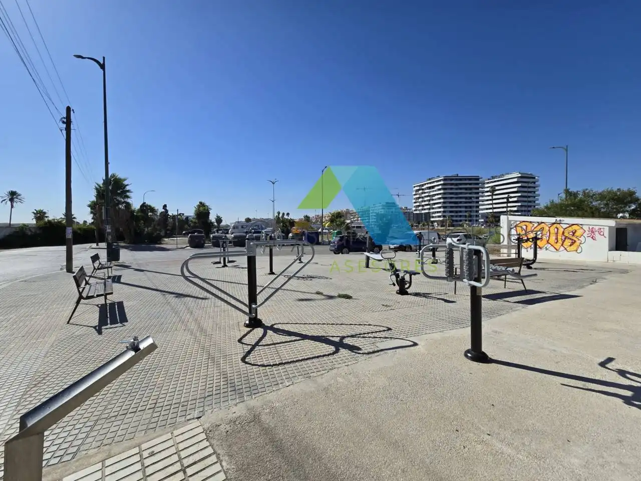 Parking de Piso de alquiler en Málaga con Aire acondicionado, Terraza y Trastero