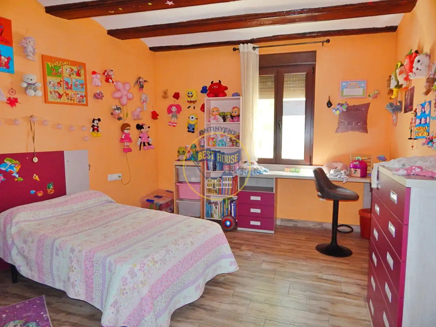 Dormitori de Casa o xalet en venda en Bocairent amb Terrassa i Balcó