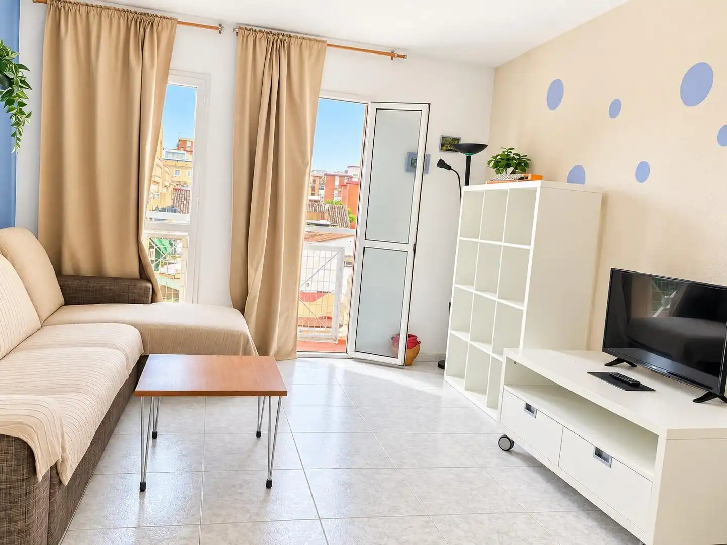 Terraza de Piso de alquiler en Málaga con Amueblado y Balcón