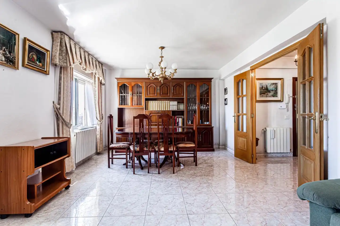 Comedor de Piso en venta en Madrid con Calefacción y Terraza