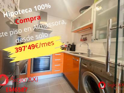 Kitchen of Flat for sale in Almazora / Almassora  with Air Conditioner and Heating