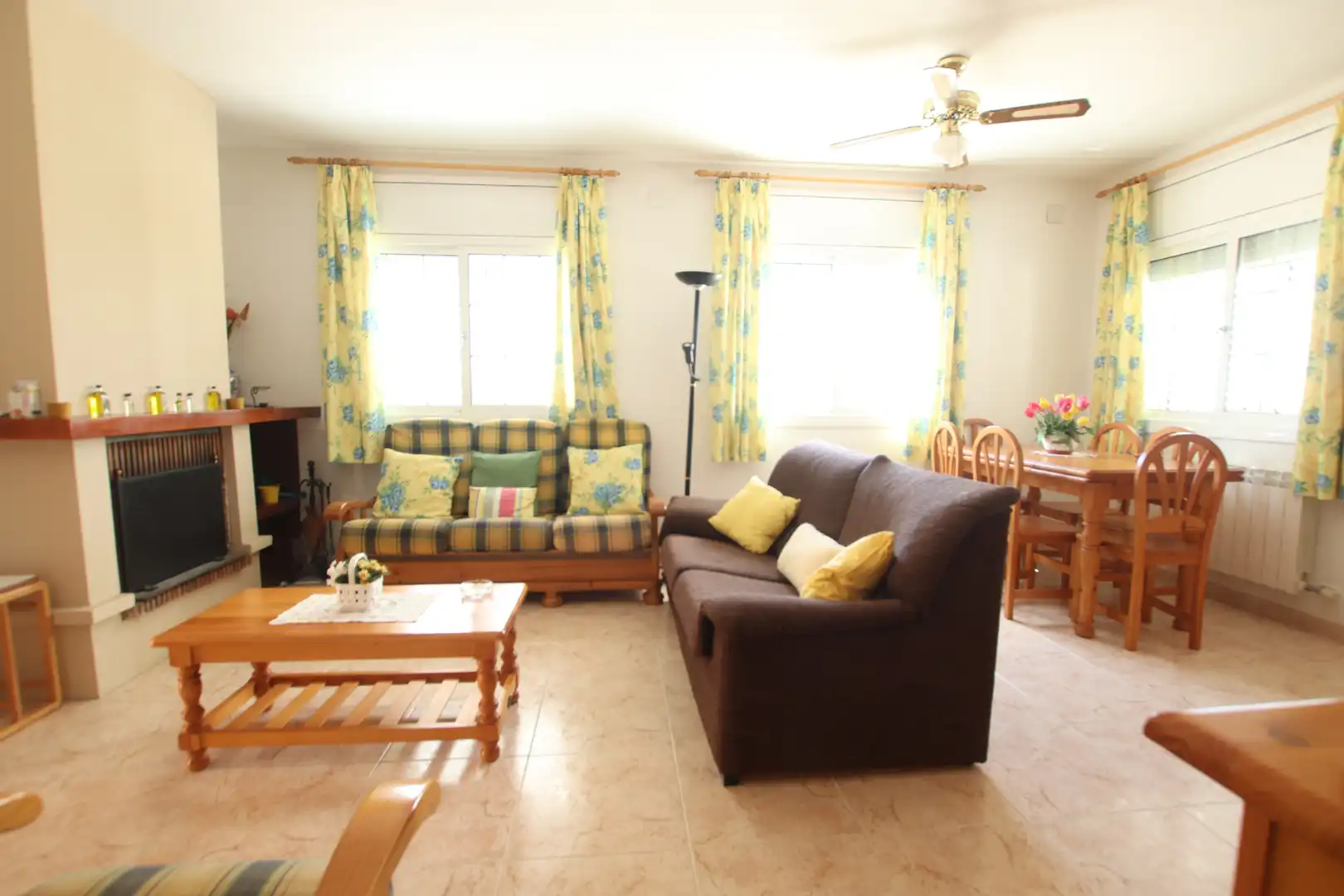 Living room of Houses for sale in Calafell  with Heating, Private garden and Terrace