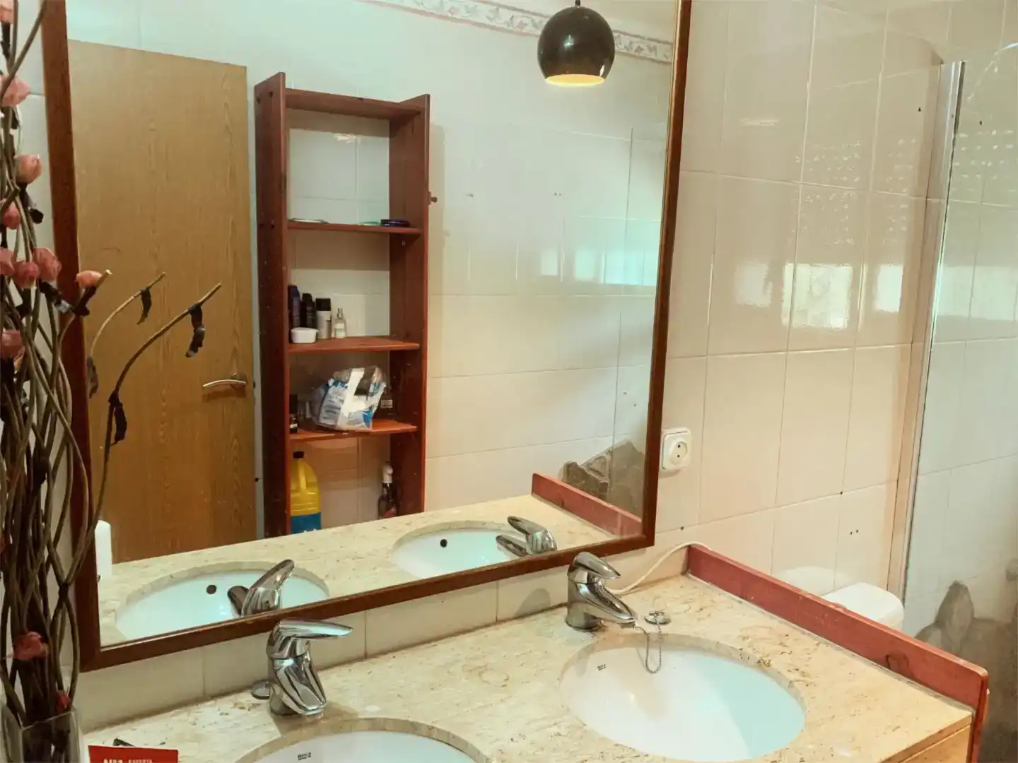 Badezimmer von Country house zum Verkauf in Reus mit Schwimmbad und Balkon