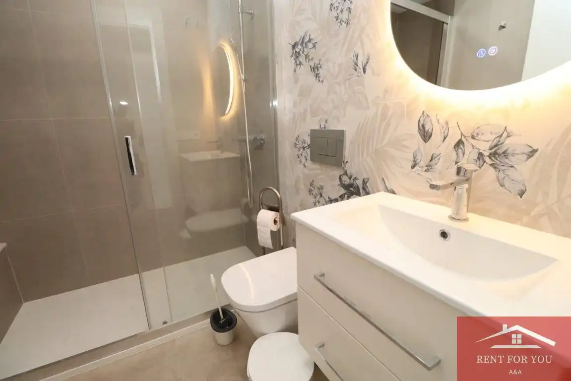 Baño de Piso de alquiler en Alhaurín El Grande con Aire acondicionado y Balcón