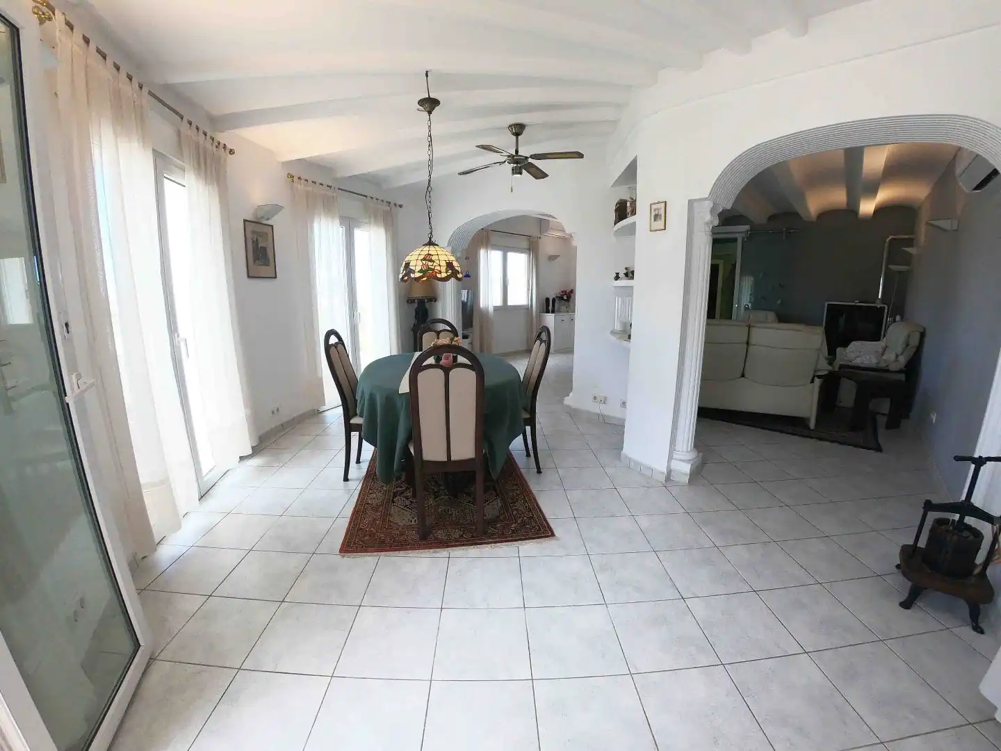 Dining room of Houses for sale in Dénia  with Air Conditioner, Heating and Private garden