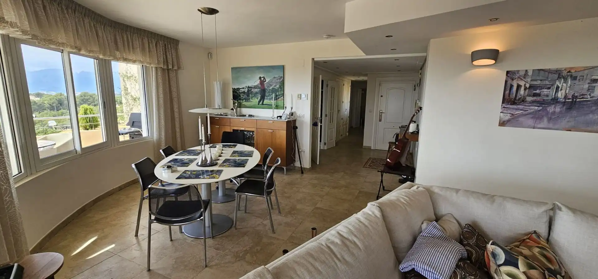 Sala de estar de Apartamento en venta en Altea con Aire acondicionado, Calefacción y Terraza