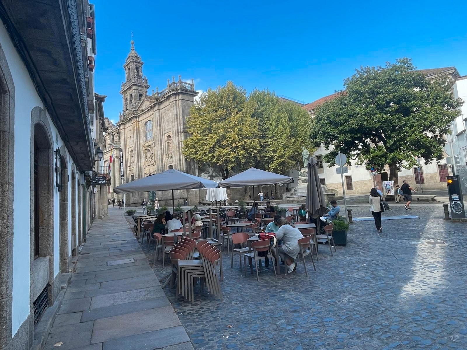 Exterior view of Premises for sale in Santiago de Compostela 