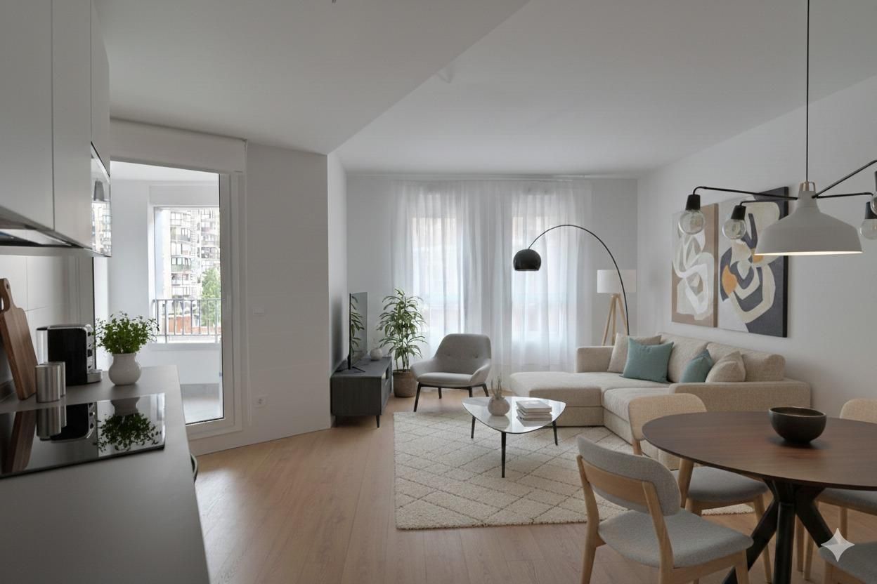 Living room of Flat for sale in Bilbao 